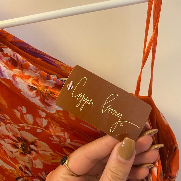 AMUR Dresses Amur Pink Orange Oneshoulder Formal Dress Size Poshmark